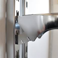 VARIANT držák police, délka 195 mm, sklopný, pár, chrom