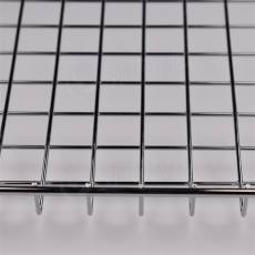 VARIANT police s mřížkou 663 x 300 mm, chrom - 2. jakost