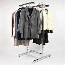 FOUR stojan, oboustranný, šířka 1247 mm, výška 1500 mm, chrom