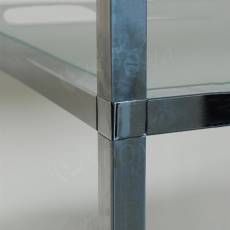 PRIMO 20, spojka čtyřcestná rohová, chrom