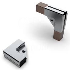 PRIMO 25, spojka vnější dvoucestná L, chrom