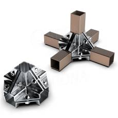 PRIMO 25, spojka vnější pěticestná, chrom