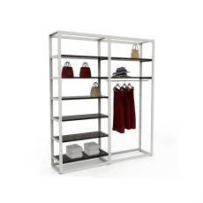 BIGSHOP KIT 05, 1072 x 442 x 2400 x 365 mm, matná černá