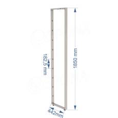 BIGSHOP rám, 442 x 1850 x 182,5 mm, antracit