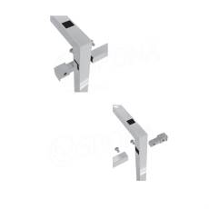 CUADRO, 9652, jednostranná spojka profilů, chrom