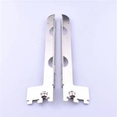 ARKSYS, držák police s výřezy, délka 280 mm, satin