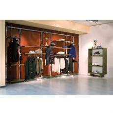 TECNIS, stojina s podstavcem, 2400 x 430 mm, satin