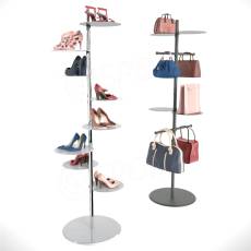 ROUND, stojina samostojná, výška 1920 mm, antracit