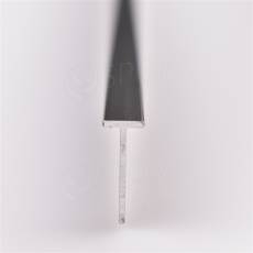 SLAT profil, meziprofil k panelům, délka 250 cm, hliník, černá matná