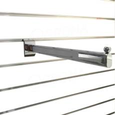 SLAT zesílené rovné rameno, délka 400 mm, chrom (AC)