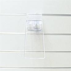 SLAT police boty otočná se zarážkou 70 x 220 mm, akryl