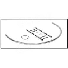 Převlékací kabinka, typ 800, 980 x 980 mm, chrom