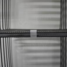 Drátěný element CUBE, plastová spojka