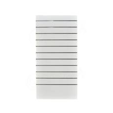 Gondola H 12/13, oboustranný SLAT, 124 x 136 cm, bílá