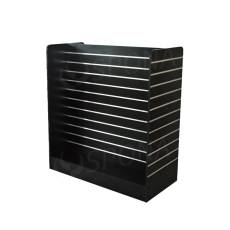 Gondola H 12/13, oboustranný SLAT, 124 x 136 cm, černá