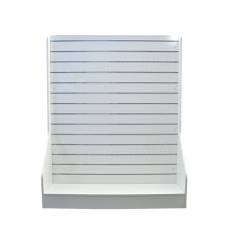 Gondola typ Y, SLAT panel, 124x60x163 cm, bílá