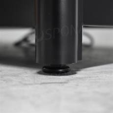 Vitrína Vitro-Al 101, 100x40x198 cm, černá