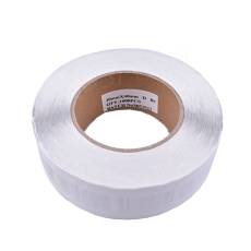 Papírové bezpečnostní etikety s čárovým kódem, 40 x 40 mm, 8,2 MHz, 1000 ks