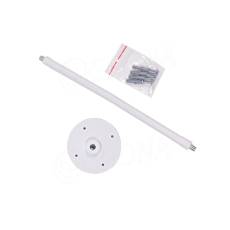 Držák zrcadla - flexibilní tyč s držákem na zeď