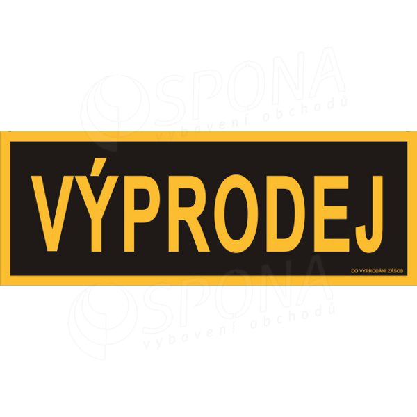 Papírový banner, SKONTO 650 x 240 mm,