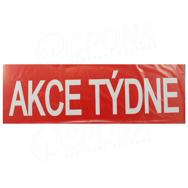 Papírový banner, SKONTO 700 x 250 mm,