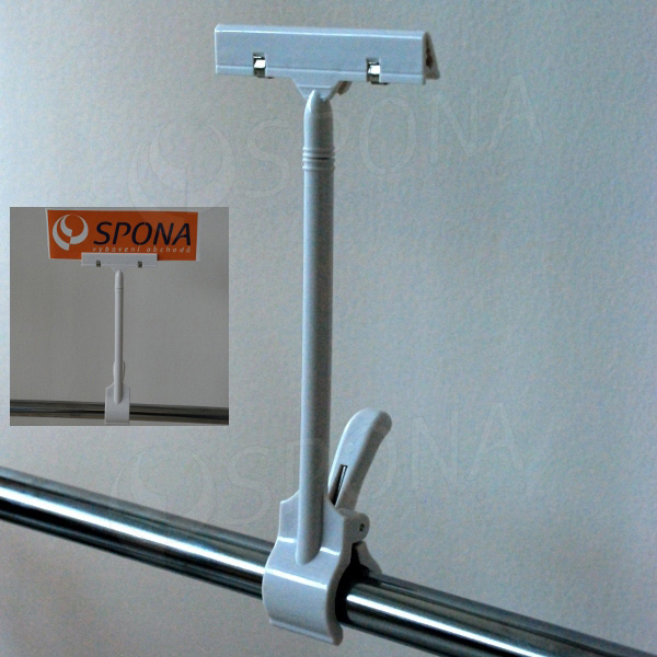 Cenovkový systém MEMO, prodloužený clip XL s prstem, skřipec do max. průměru 32 mm