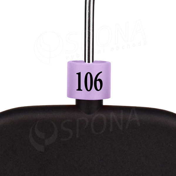Minireitery, označení "106", barva lila, černý potisk, 25 ks