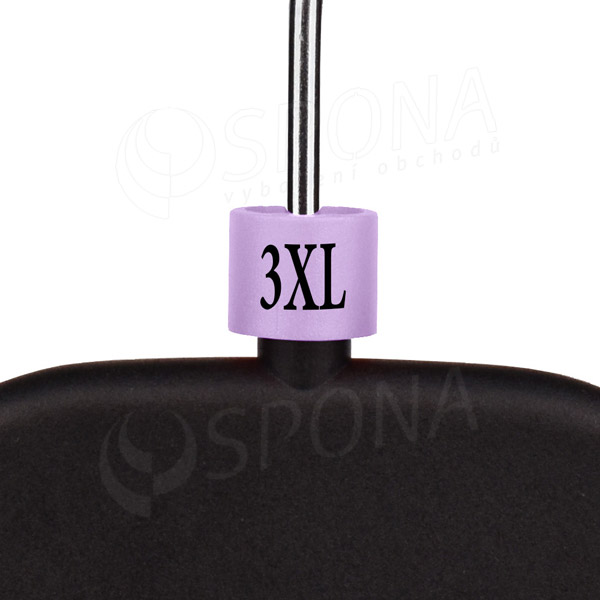 Minireitery, označení "3XL", barva lila, černý potisk, 25 ks