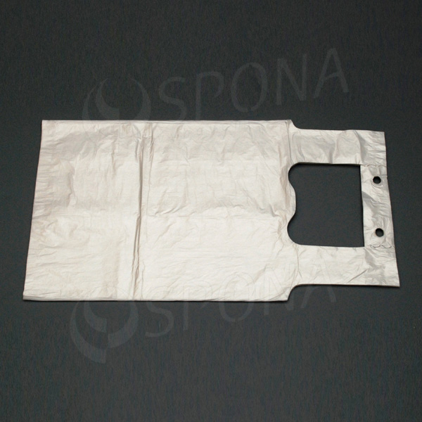 Mikrotenová taška HDPE, nosnost 3 kg, 23 x 39 cm, transparentní, 100 ks