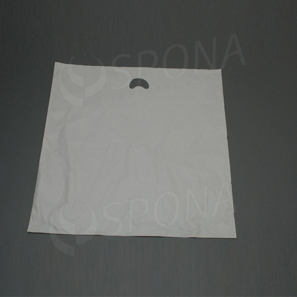 Igelitová taška MDPE, 60 x 60 cm, bílá