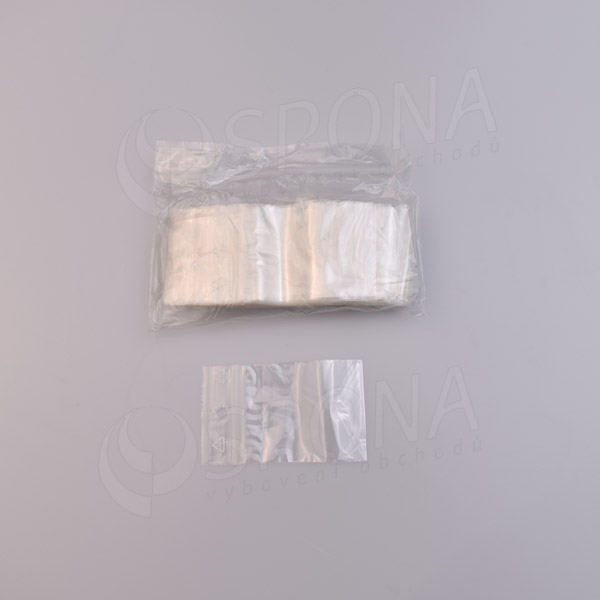 Uzavíratelné ZIP sáčky 50 x 70 mm, 1000 ks
