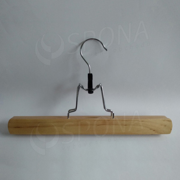 Dřevěná ramínka, skřipce šířka 30 cm