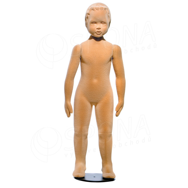 Figurína dětská FLEXIBLE 4-5 let, prolis, tělová, flok, bez podstavce