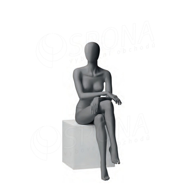 Figurína dámská CITY 06, matná šedá