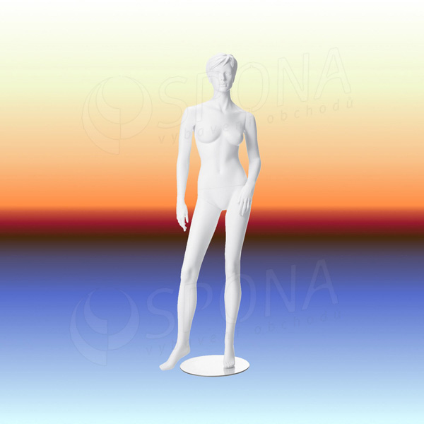 Figurína dámská LIZ 01, prolis, bílá matná
