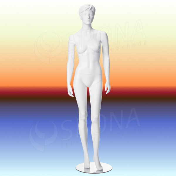 Figurína dámská LIZ 02, prolis, bílá matná