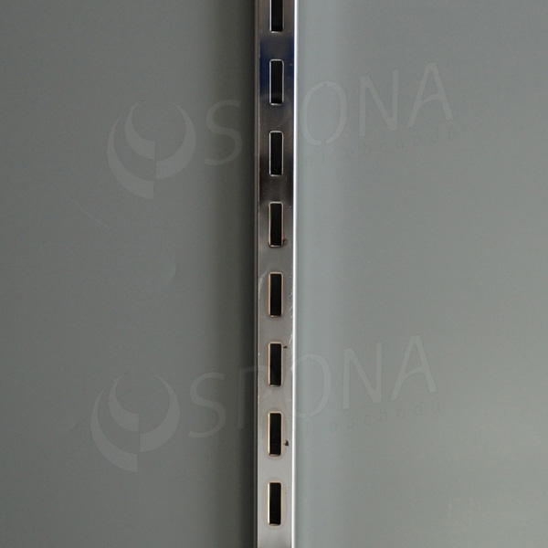 VARIANT stojina přístěnná 30 x 30 mm, délka 2400 mm, 1 x 8 mm, chrom (MT)