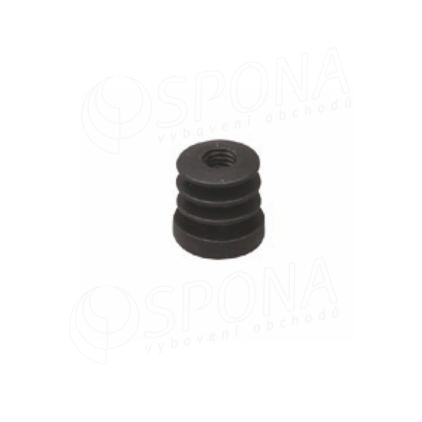 IDROSHOP, 35201 záslepka gumová se závitem M10 pro trubku 34,5 mm
