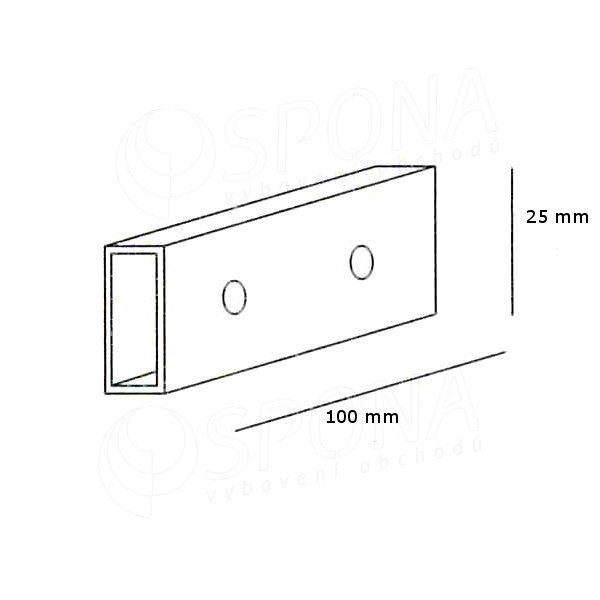 SLOTTY 30, distanční podložka pod panel, 4 ks