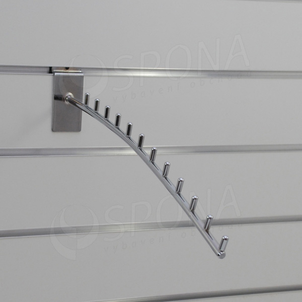 SLAT vodopád TRIUMF, 12 kolíčků, délka 420 mm, chrom