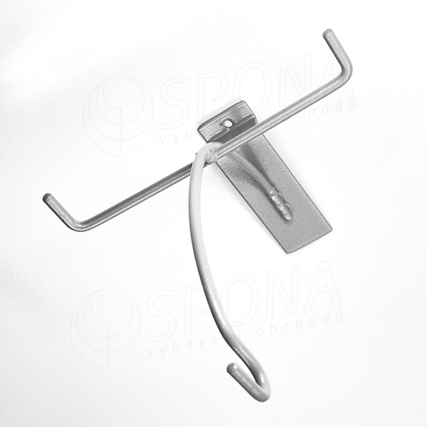 SLAT držák brýlí, kovový, šedá barva RAL 9006
