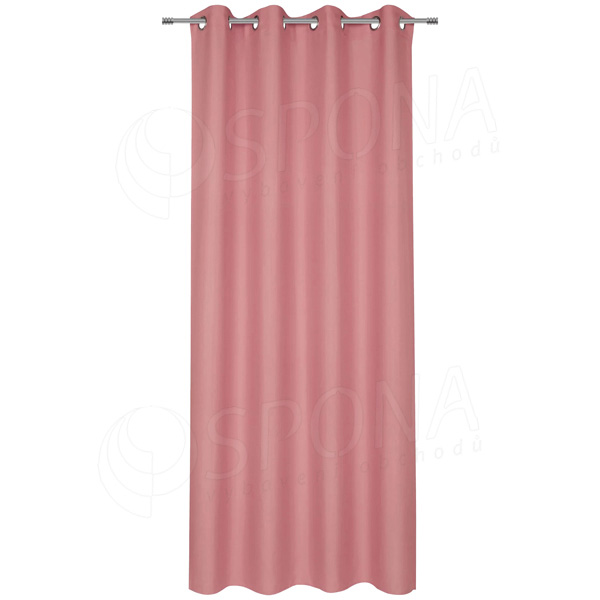 Závěs do převlékací kabinky, 140 x 235 cm, růžový