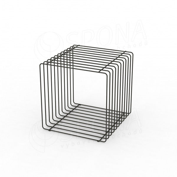 Drátěný element CUBE, 400 mm, bronzový