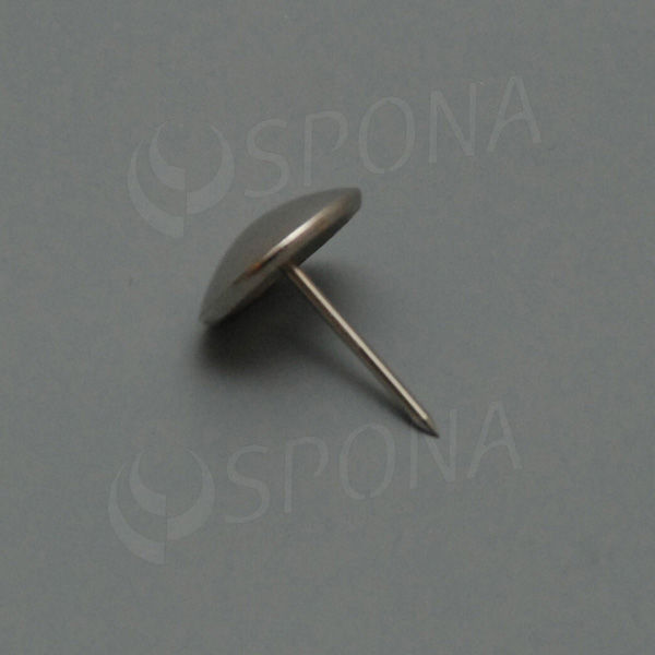 Bezpečnostní pin kovový, hříbek, 16 mm (AC)
