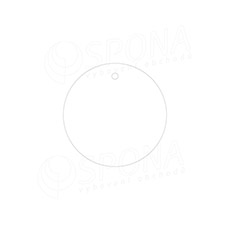 Papírové visačky DREAMER průměr 45 mm, bílé, 180 ks
