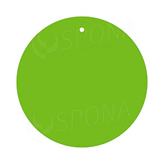 Papírové visačky DREAMER průměr 80 mm, zelené, 80 ks