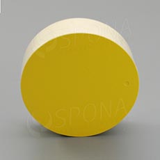 Papírové visačky DREAMER průměr 80 mm, žluté, 80 ks