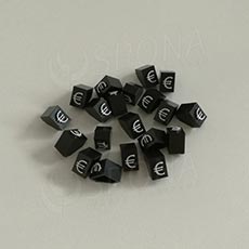 Cenovky Q 3D, 6 x 9 mm, náhradní znak 