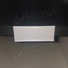 Krátká cenovková lišta samolepicí, 26 x 70 mm, bílé pozadí