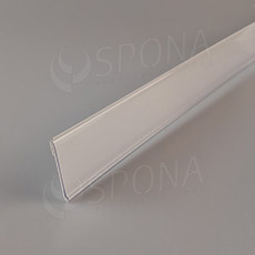 Cenovková lišta samolepicí, 40 x 1250 mm, bílé pozadí